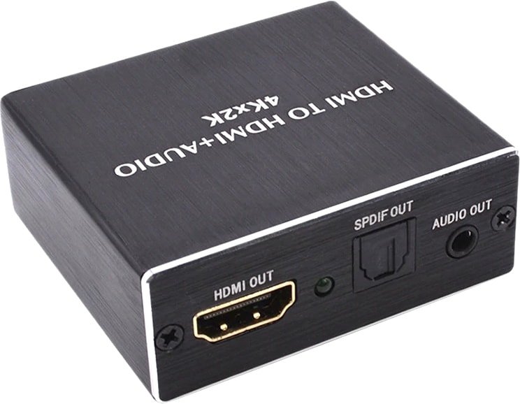 

Адаптер USBTOP 4Kx2K HDMI - HDMI + Toslink (SPDIF)/3.5mm