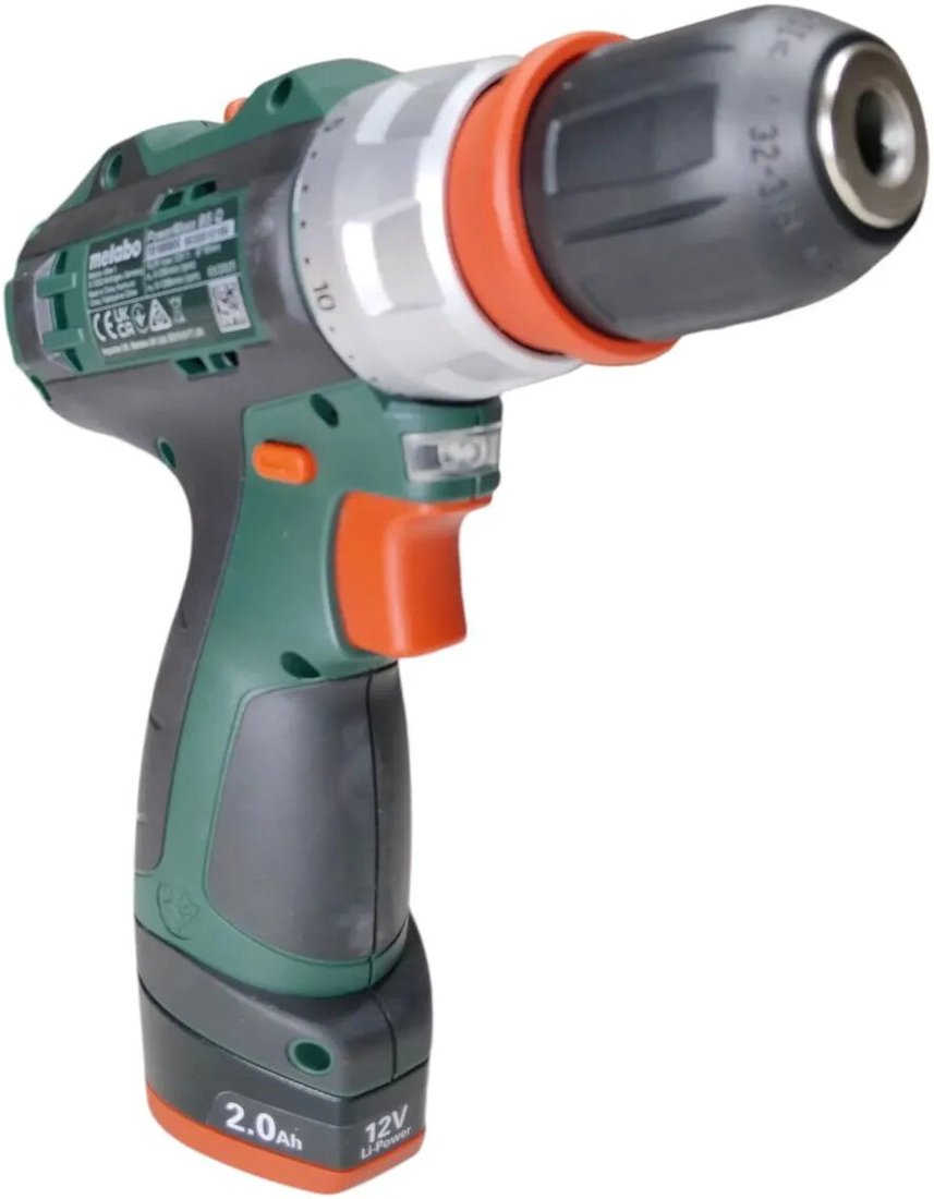 

Дрель-шуруповерт Metabo BS 12 Q 618180840 (с 2-мя АКБ, кейс)