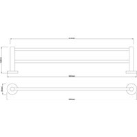 Держатель для полотенца Lauter 21SH70021 (Chrome)