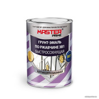Грунт-эмаль Master Prime Быстросохнущая 3 в 1 4 л (серый)