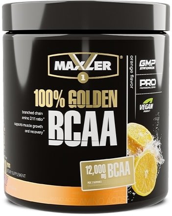 

BCAA Maxler 100% Golden BCAA (апельсин, 210 г)