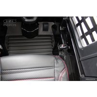 Электромобиль RiverToys Mercedes-Benz Axor с прицепом H777HH (голубой)