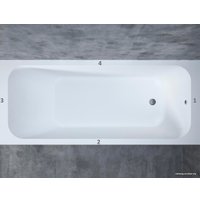 Ванна Salini Orlando Kit 170x70 102111G (S-Sense, глянцевый)