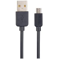 Кабель Perfeo U4006 USB Type-A - microUSB (1 м, черный)