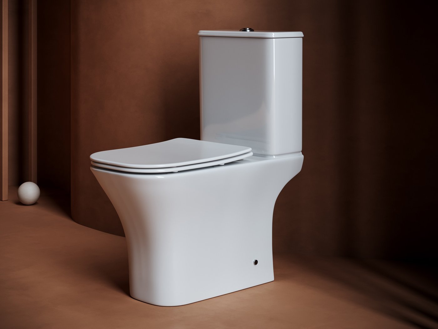 

Унитаз напольный Ceramica Nova Alfa Rimless CN9002
