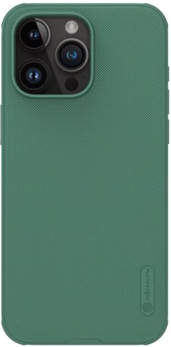 Чехол для телефона Nillkin Super Frosted Shield PRO MagSafe для iPhone 15 (зеленый)