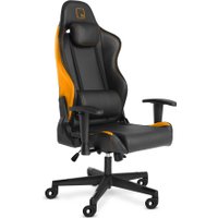 Игровое (геймерское) кресло Warp SG (черный/оранжевый)