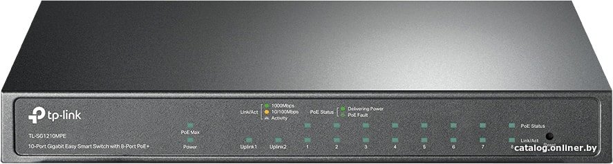 Настраиваемый коммутатор TP-Link TL-SG1210MPE