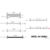 Блок питания 1stPlayer NGDP 1300W HA-1300BA3-WH