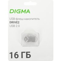 USB Flash Digma Drive 2 16GB DGFUM016A20SR в Орше