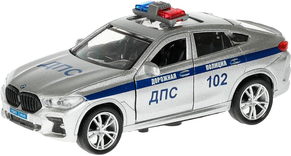 

Легковой автомобиль Технопарк BMW X6 MK3 G06 Полиция X6-12SLPOL-SR