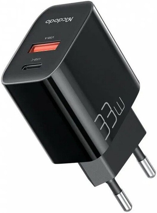 Сетевое зарядное McDodo CH-092 33W (черный)