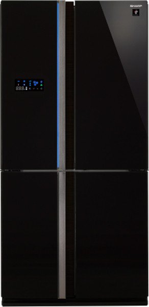 Четырёхдверный холодильник Sharp SJ-FS820V-BK