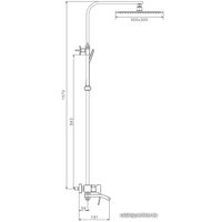 Душевая система  Gappo G2407-11