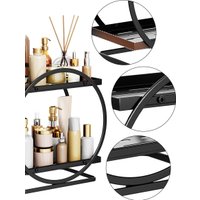 Домашний органайзер для косметики Happy Home HH-032 (черный)