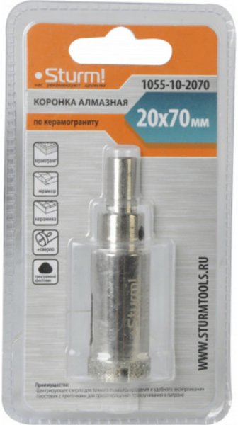 

Коронка Sturm 1055-10-2070