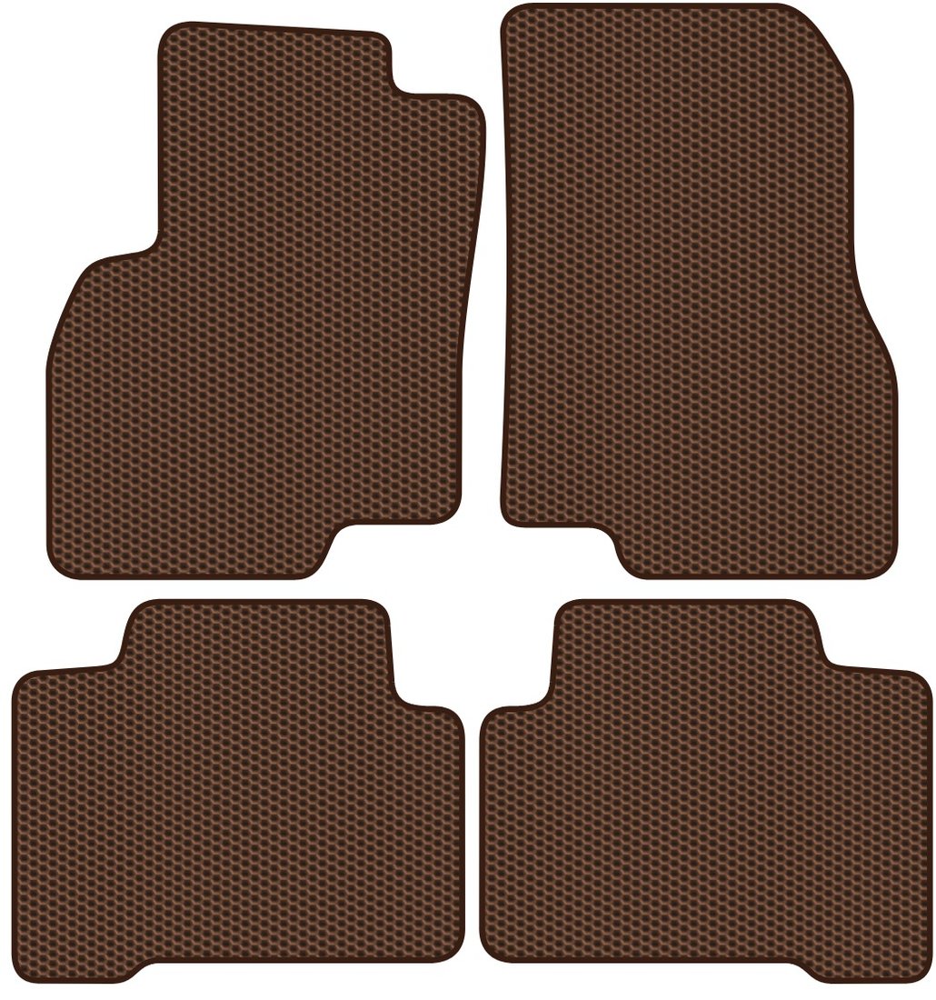 

Комплект ковриков для авто Alicosta Mitsubishi Grandis I (минивэн / NA4W) 2004 - 2009 (коричневый, сота)