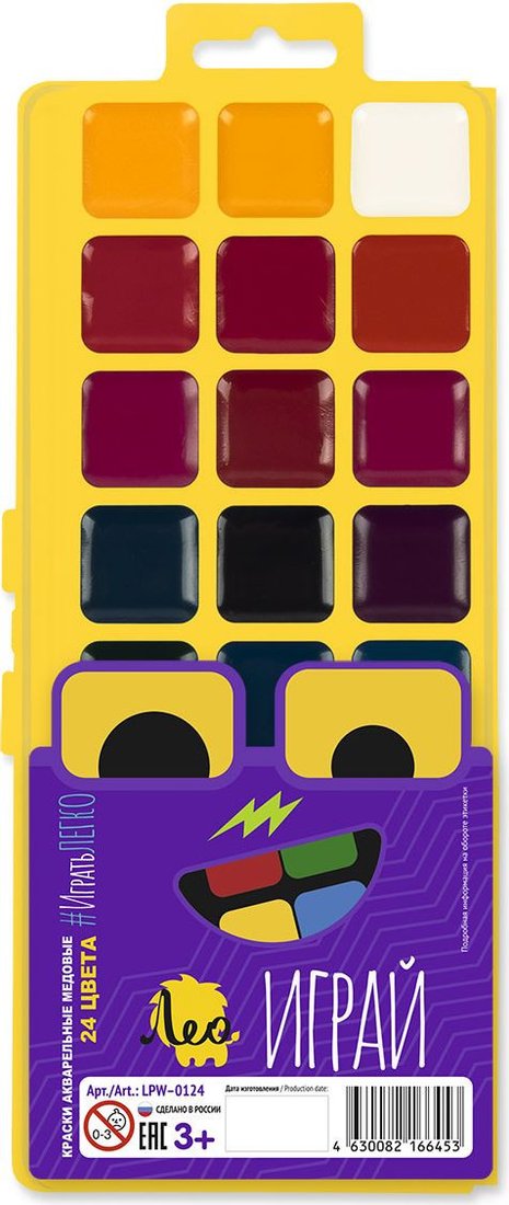 

Лео Играй медовые LPW-0124 (24 цв)