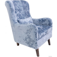 Интерьерное кресло Krones Калипсо (велюр голубой перламутр) в Могилеве
