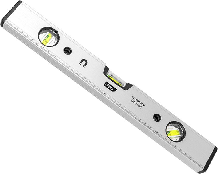 

Уровень строительный Deli YS EDL700400B (400мм, магнит, алюминиевый сплав)