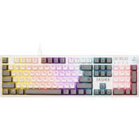 Клавиатура Defender Dasher GK-472 (белый/серый)