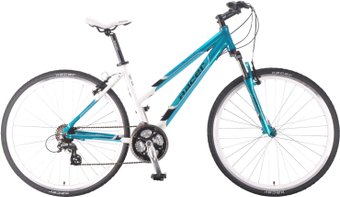 Велосипед Racer Alpina Lady (белый/синий)