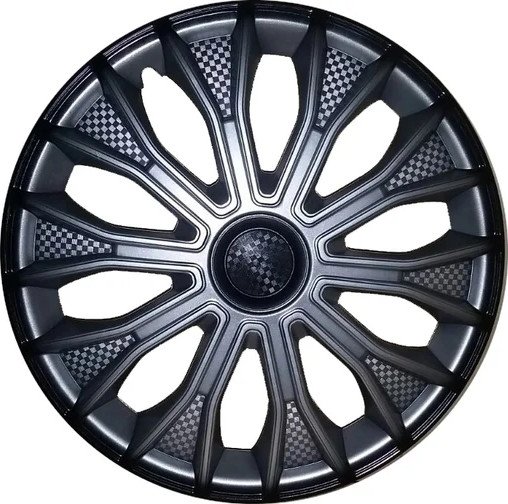 

Набор колпаков на диски Lion Волтек 15" карбон пруж. LW1545 (2шт, черный глянец)