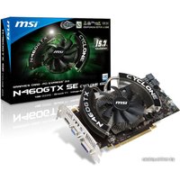 Видеокарта MSI GeForce GTX 460 SE 1024MB GDDR5 (N460GTX-SE Cyclone 1GD5/OC/MD)