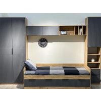 Полка Трия Хилтон 940 Исп 1.1 (Дуб Крафт Золотой)