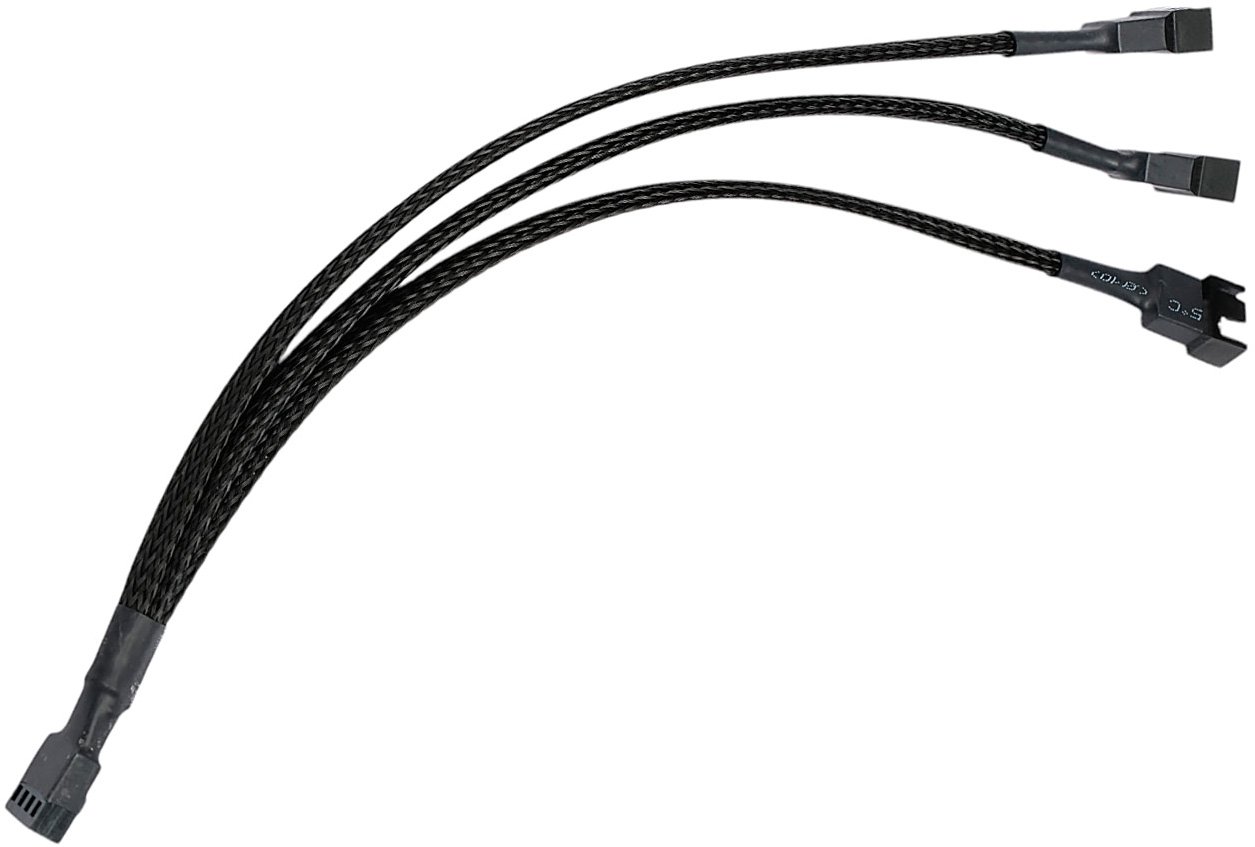 

Разветвитель вентиляторов Cablexpert CC-FAN-1F3M-27CM