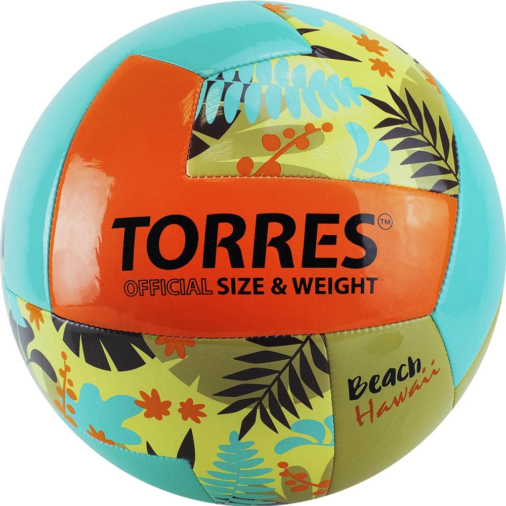 

Мяч для пляжного волейбола Torres Hawaii V32075B (5 размер)