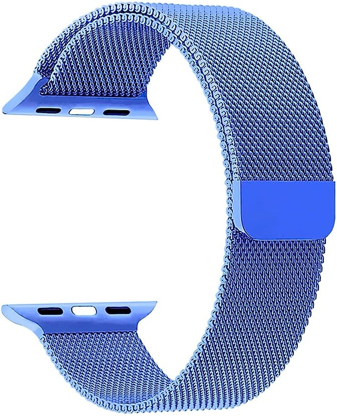 

Браслет Lyambda Capella для Apple Watch 38-40 мм (синий)