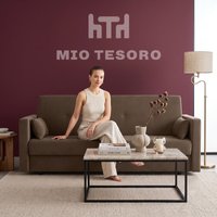 Диван Mio Tesoro Номан (велюр, коричневый)