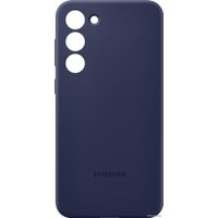 Чехол для телефона Samsung Silicone Case S23+ (темно-синий)