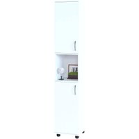 Шкаф-пенал Сокол ШУ-12 левый (белый) в Солигорске