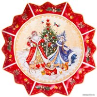 Блюдо Lefard Дед Мороз и Снегурочка 85-1735