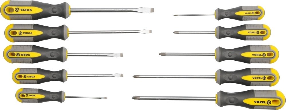 

Набор отверток Vorel 60970 (10 предметов)
