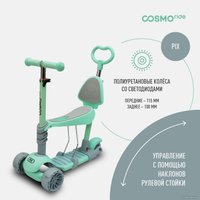 Трехколесный самокат Cosmoride Pix CP101 (голубой)