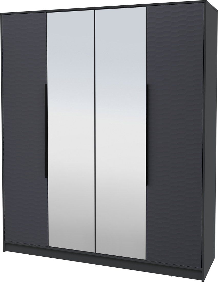 

Шкаф распашной Интерлиния Концепт Зодиак КТ-Ш4з (антрацит/пепел)