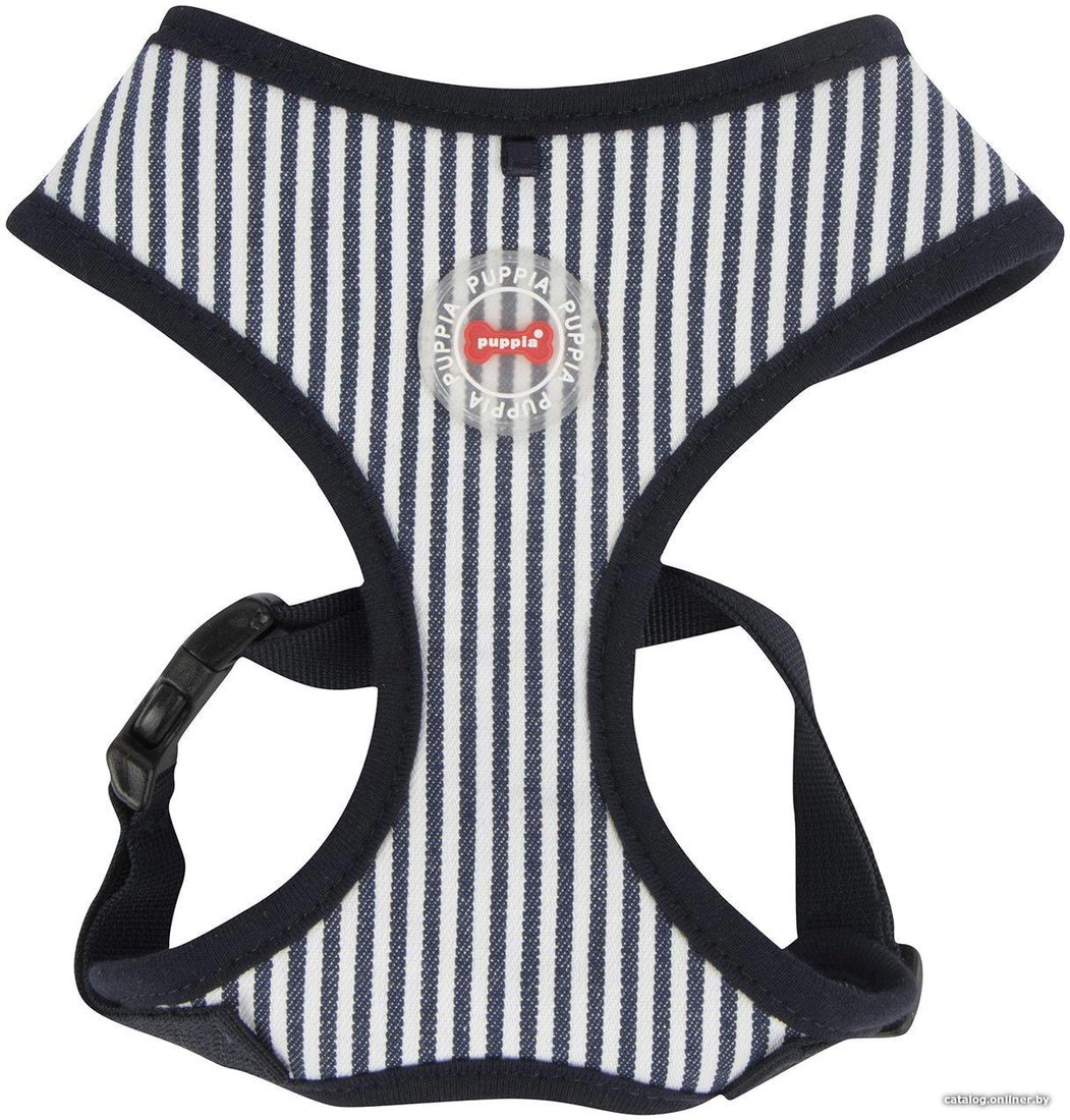 Шлея Puppia Bobby PARA-HA1523-SN-L (синий)