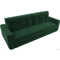 Диван Лига диванов Лига-031 121256 (велюр зеленый)