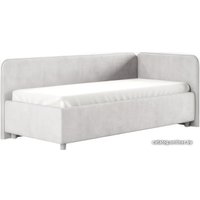 Кровать-тахта Сонум Capri R 90x200 (замша пепельный)