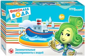 Набор для опытов Step Puzzle Фиксилаб Вода 76164