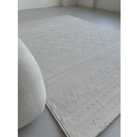 Ковер для жилой комнаты LAXMI Comfort 847 прямоугольник (1.5x2, Cream/Cream)