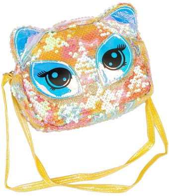 Сумочка-игрушка Bondibon Кошка с пайетками ВВ4915