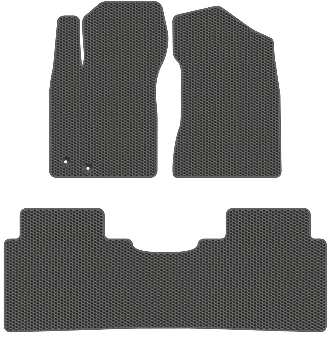 

Комплект ковриков для авто Alicosta Dongfeng DF6 I (пикап) 2022 - Н.В. (серый)