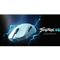 Игровая мышь Scyrox V6 Kailh Optical (голубой) в Гродно