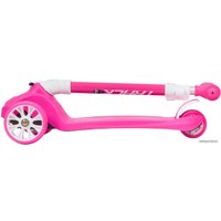 Трехколесный самокат Novatrack Rainbow Pro Button 120PROB.RAINBOW.PN20 (розовый)