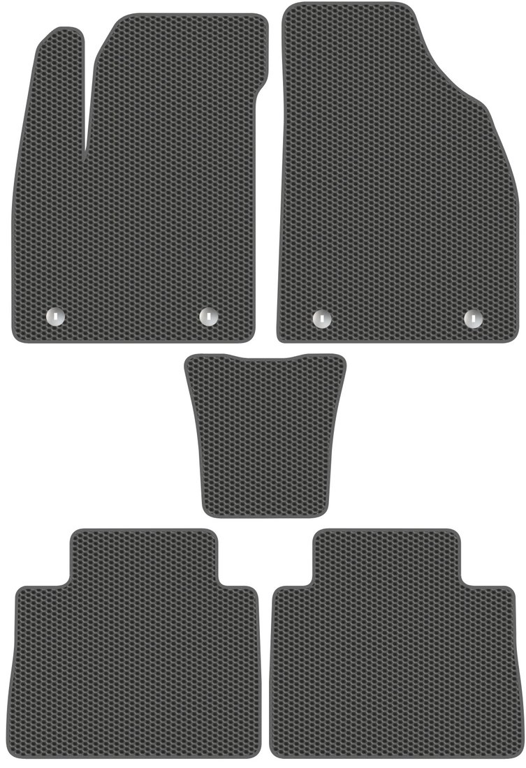 

Комплект ковриков для авто Alicosta MG HS I (suv / SUV) 2018 - Н.В. (серый)