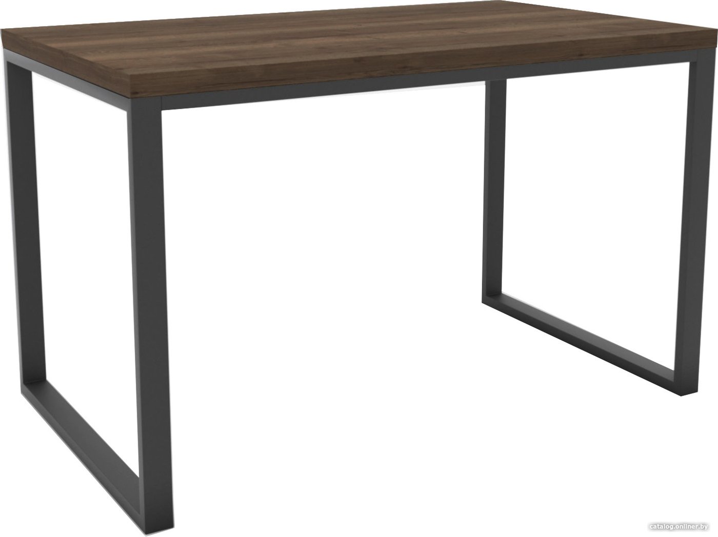 Стол Hype Mebel Чикаго 120x60 (черный/дуб галифакс олово)